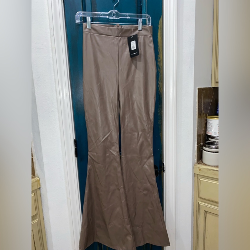 Brown Leather Pants